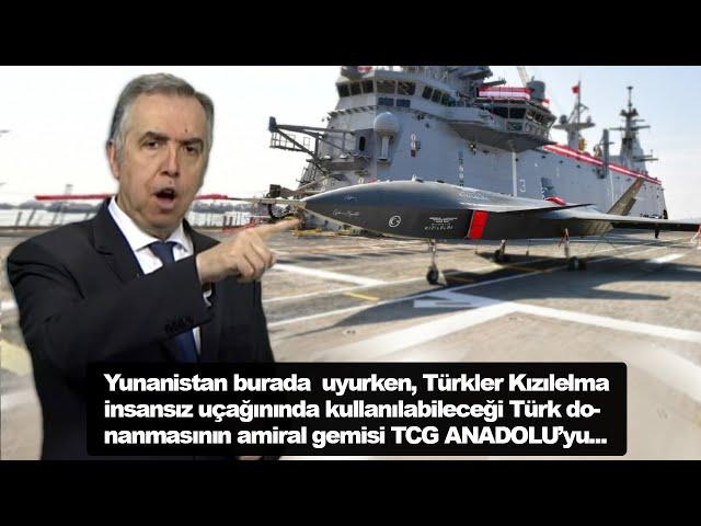 Yunan Basını: "Bu KIZILELMA'nın kullanılacağı TCG ANADOLU gemisi, ayrıca TCG İstanbul fırkateynide"
