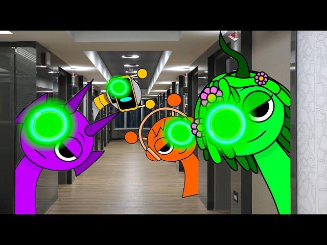 【 踏切アニメ 】Railroad Crossings That Unite with Incredibox Sprunki & Parade |Railroad Crossing Animation