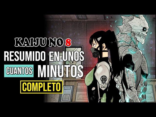 ◼️KAIJU NO 8: EL HOMBRE QUE SE CONVIRTIO en UN MONSTRUO | RESUMEN COMPLETO (Todo el Manga)