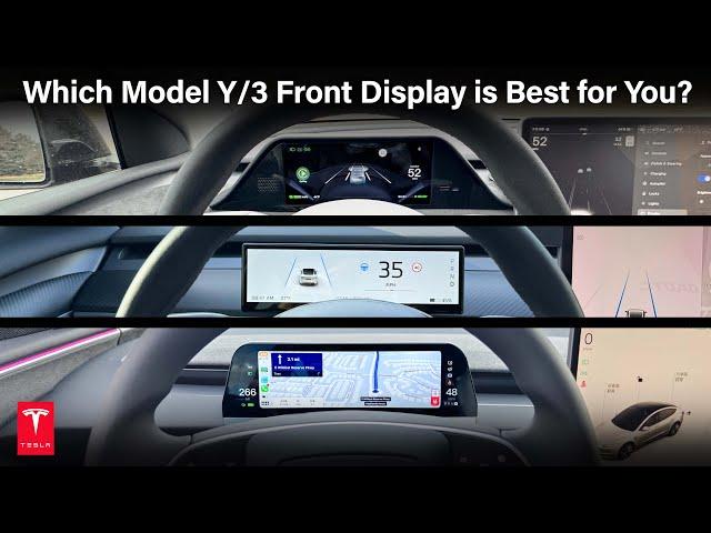 Watch this before you buy Tesla Model Y/3 Instrument Cluster Display with Apple CarPlay! #tesla