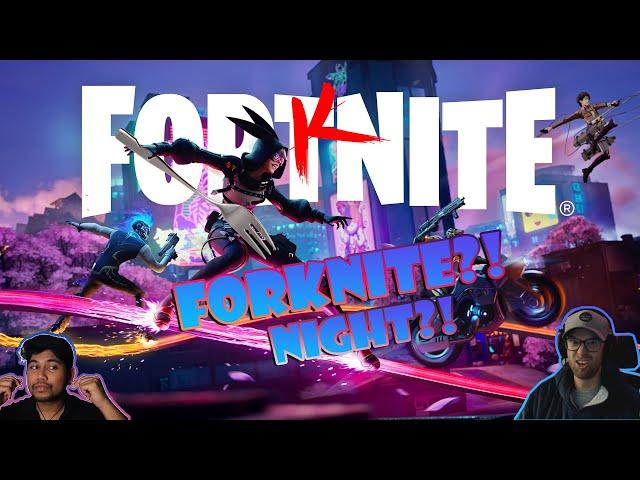 Is it FORTNITE ?! OR FORKNITE ?! Ft. AlreadyDead17 | Exclusive Content | ItzzKnighttime