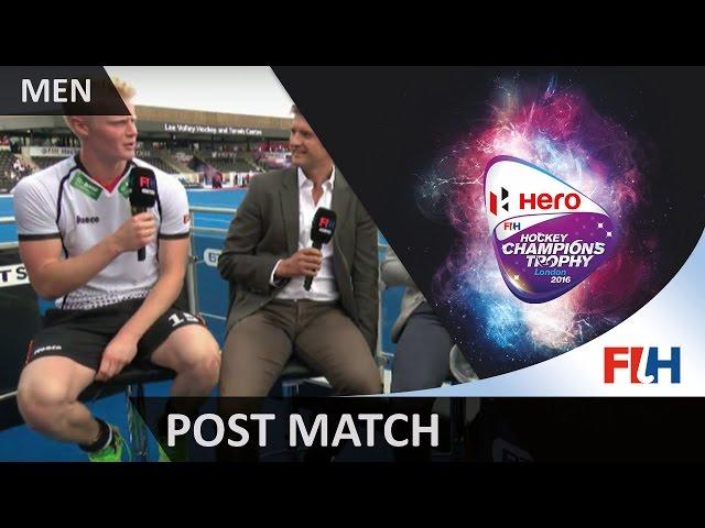 Tom Grambusch Post Match Interview #HCT2016