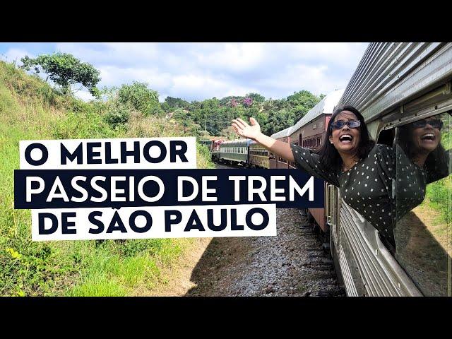 GUARAREMA, O MELHOR PASSEIO DE TREM DE SP