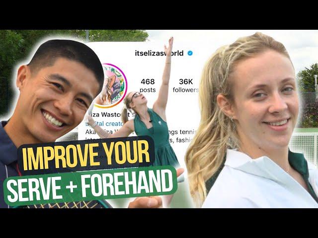 How To IMPROVE Your SERVE & FOREHAND