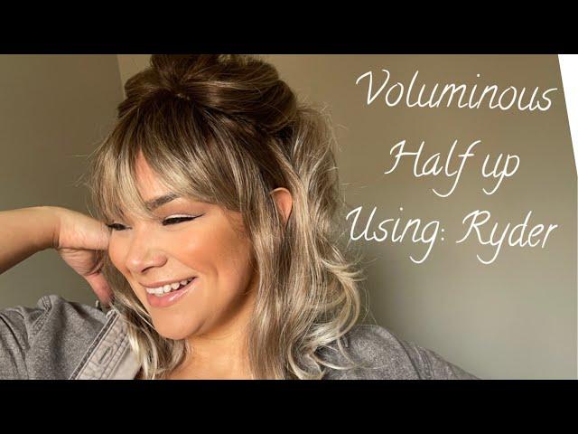 Styling Ryder from Amore ( melted marshmallow) wig styling