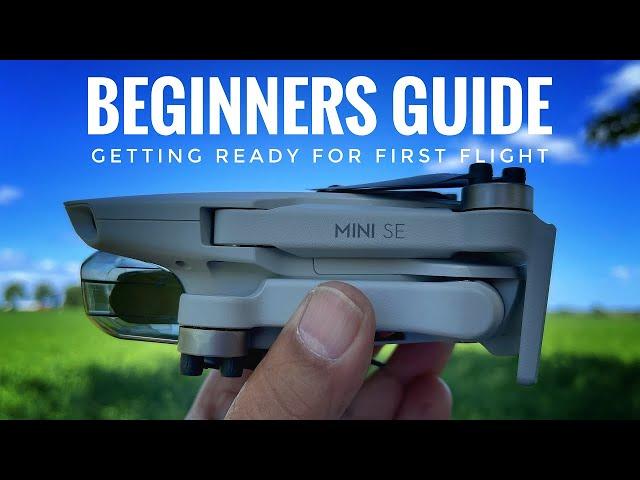 DJI Mini SE Beginners Guide | Getting Ready For First Flight