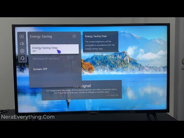 LG Smart TV: How To Turn OFF Energy Saving