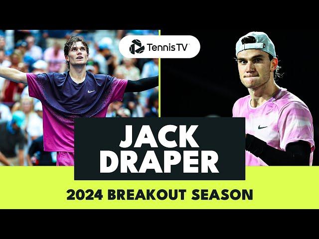 Jack Draper's BREAKOUT Season | 2024 Highlights