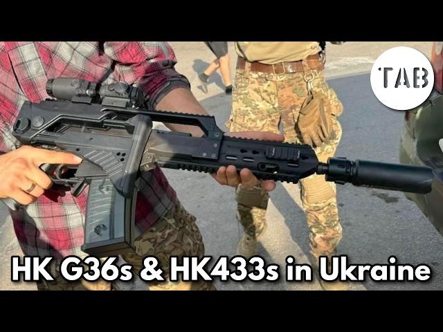 Ukrainian Special Forces with Heckler & Koch G36 & HK433