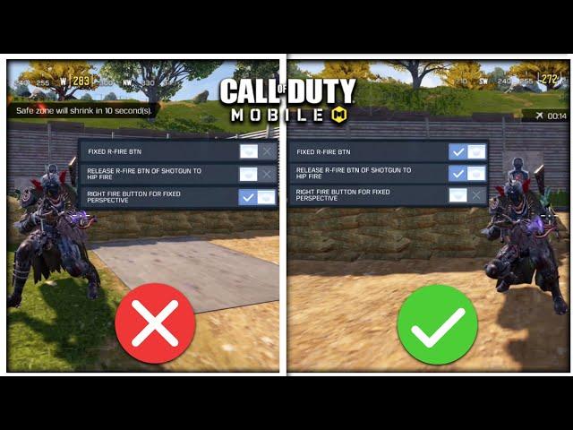TOP 3 R-Fire Button Settings You Need To Know as a Codm BR Player | CODM TIPS AND TRICKS