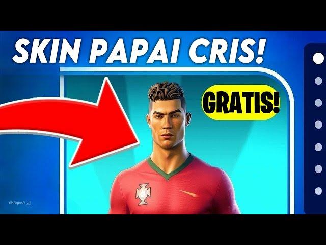 BEM VINDO CRISTIANO RONALDO no FORTNITE... PAPAI CRIS CHEGOU!