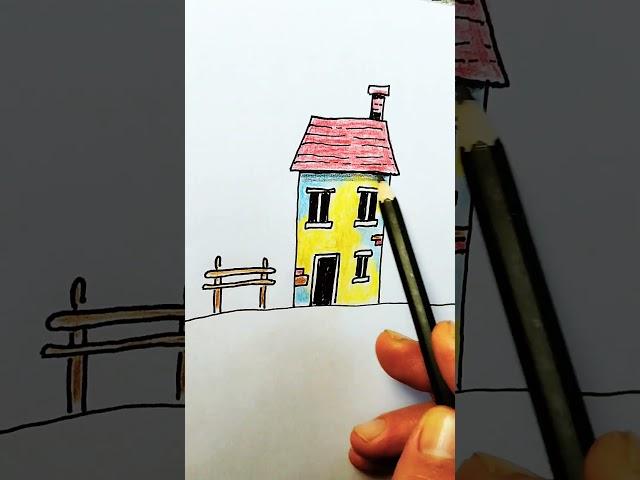 How to Draw a House