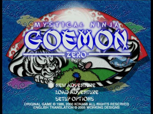 Mystical Ninja Goemon Zero (Aug 26, 2005 prototype) - Unreleased English Translation