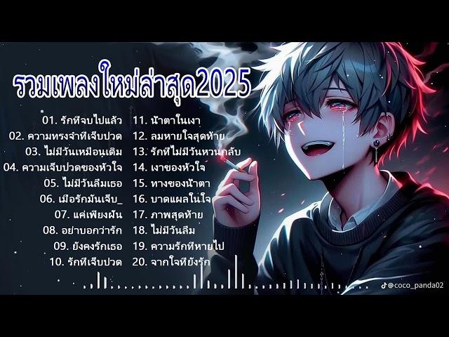 รวมเพลงใหม่ล่าสุด2025 เศร้าๆซึ้งๆ อินกับเพลงสุดๆ ฟังยาวๆ! 