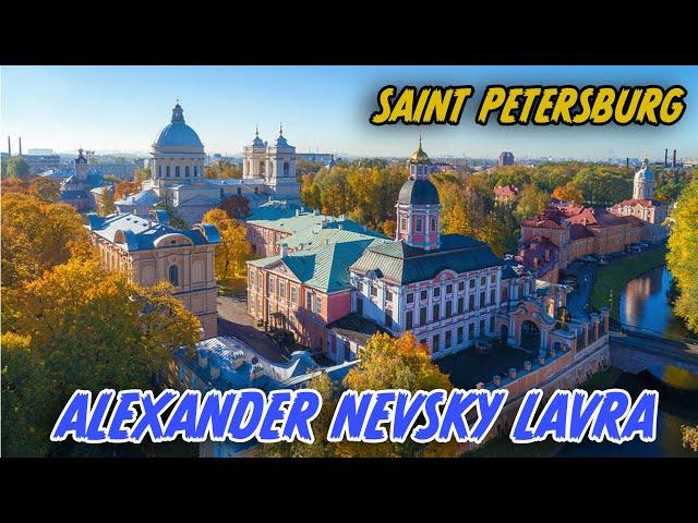 Monastery in Saint Petersburg center - St. Alexander Nevsky Lavra Tour