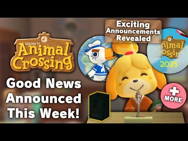 Good News For Animal Crossing Announced This Week!