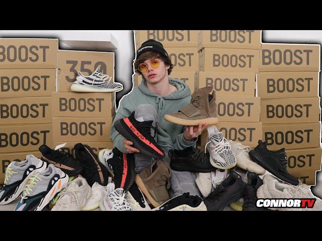 My $10,000 Entire YEEZY Sneaker Collection 350, 500, 700, 750