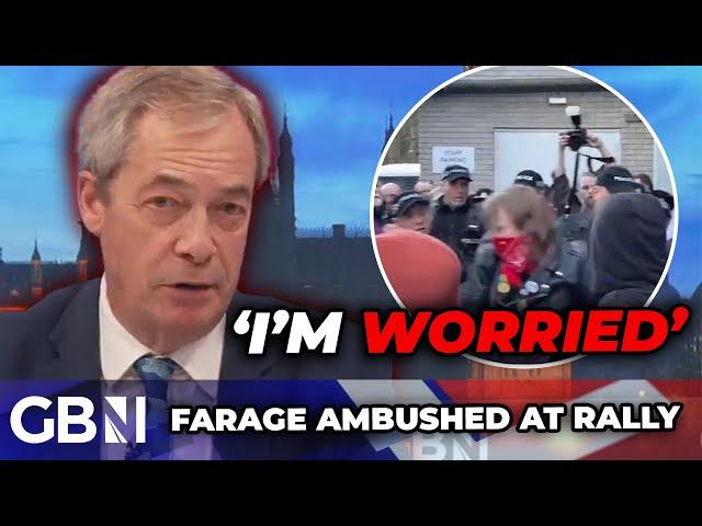 'I'm WORRIED': Nigel Farage Admits Fears For Britain after Reform Rally SWAMPED by Antifa MOB