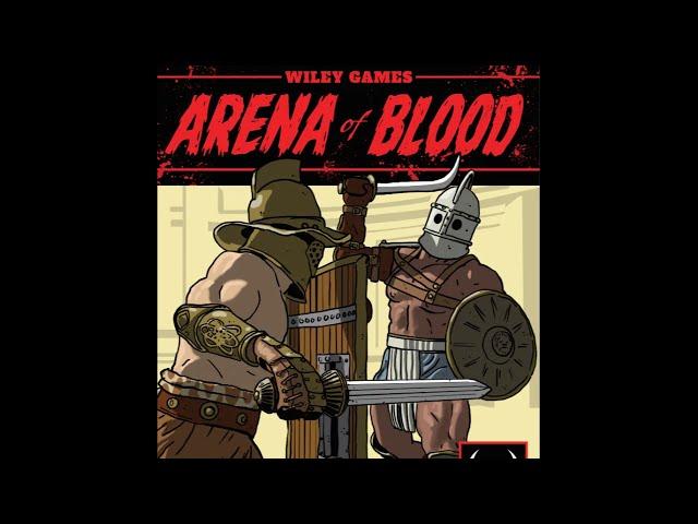 New Wiley Games "Arena of Blood" Miniature Gladiator Game Rulebook Review #tabletopgaming