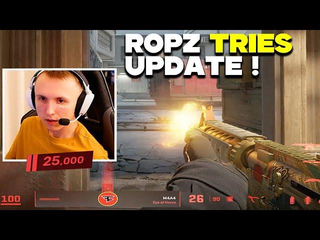 ropz ALSO TRIES CS2 TRAIN MAP FOR THE FIRST TIME !