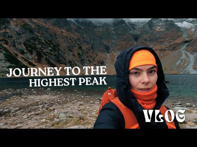 Rysy Peak Hike: Tatra Mountains Adventure Vlog