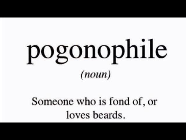 Pogonophile !