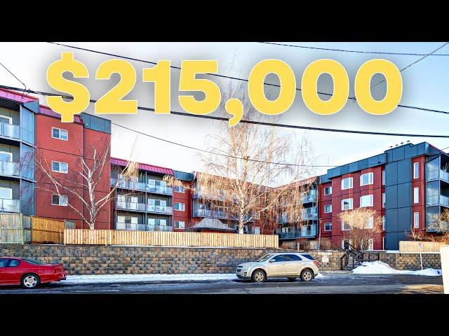 HUGE $215,000 Condo close to Centre Street & Edmonton Trail, Calgary (Real Estate Tour 2023)