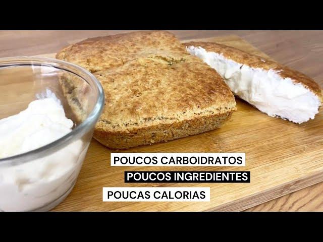 CAFÉ DA MANHÃ COM POUCOS INGREDIENTES | NÃO COMA PÃO! PÃO LOW CARB FÁCIL!