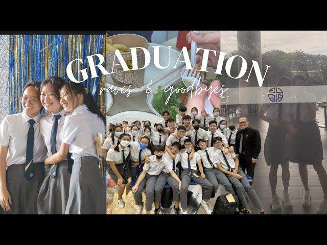 GRADUATION VLOG !!  school raves & goodbyes | eunoia jc