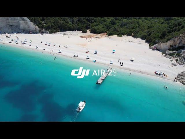 Fteri Beach, Kefalonia (Greece) - DJI Air2S Drone Video HD
