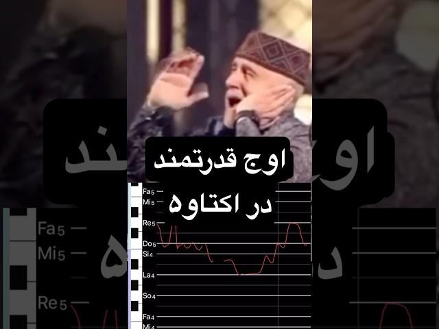 اوج لطیف و قدرتمند عالیم قاسموف خواننده و موسیقیدان بزرگ آذری.