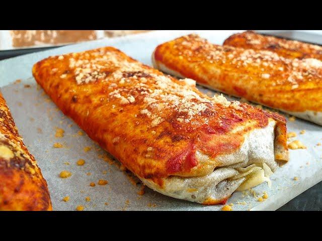 Tortilla Wrap with Mushroom and Mozzarella Cheese | Recipe à la Trabacho | Quick Dinner Idea