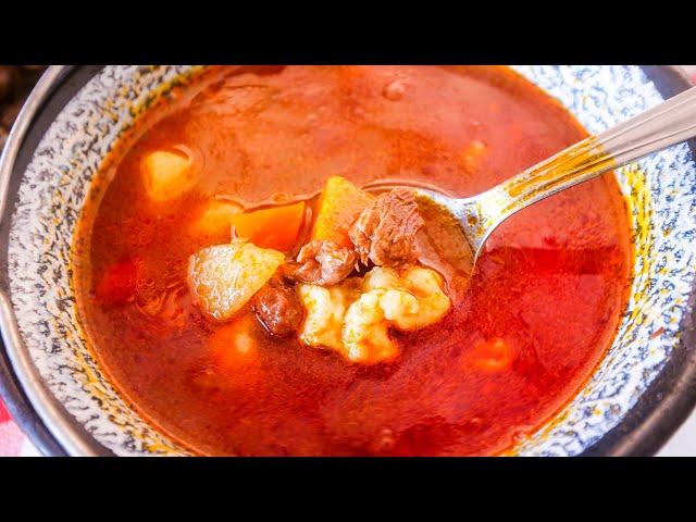 Hungarian Food!!  AMAZING GOULASH + Top Attractions in Budapest, Hungary!