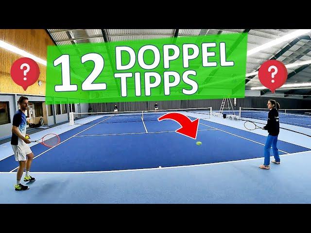 12 Tennis Doubles Tips | 12 Things You Should Avoid In Doubles | Doubles Practice With Martin & Timo