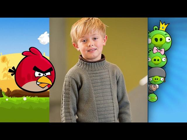 Angry Birds поздравляют с днем рождения. Оригинальный проект Proshow Producer