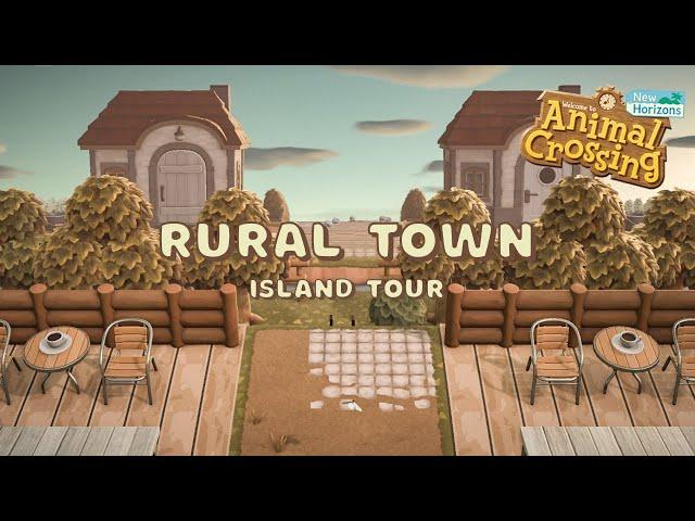 Dreamy Countryside Village Island Tour // Animal Crossing New Horizons