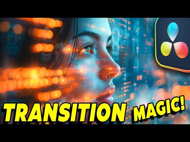 8 Unique TRANSITION Hacks in DaVinci Resolve 19 YOU DIDN'T KNOW!