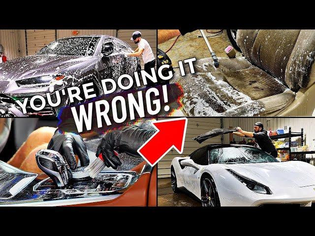 13 TOP Detailing MISTAKES You Need to Know Now!