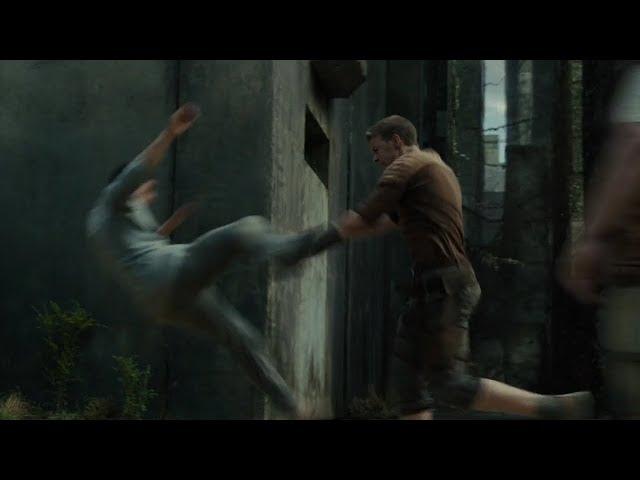 Gally Stops Thomas from leaving The Maze [Maze Runner]