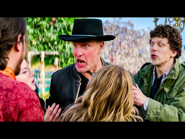 Woke woman says no guns allowed to Woody Harrelson | Zombieland: Double Tap | CLIP