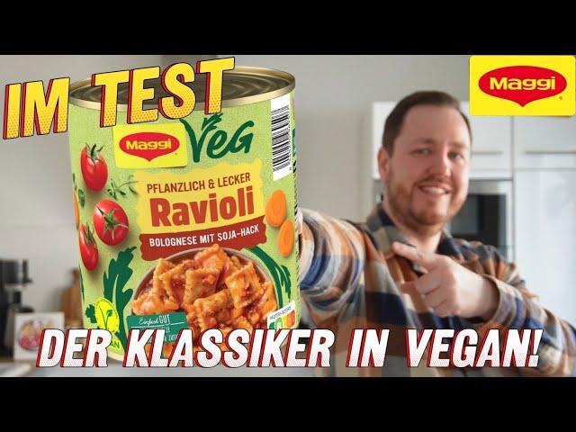 Maggi Veg Ravioli Soja Bolognese in Test