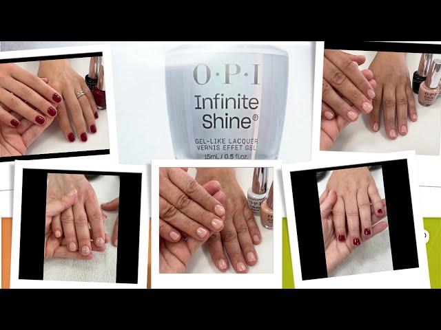 I tested the NEW OPI Infinite Shine on 5 different clients.