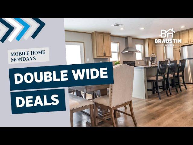 Mobile Home Mondays | Double Wide Deals - Braustin Homes Inventory Clearance Sale