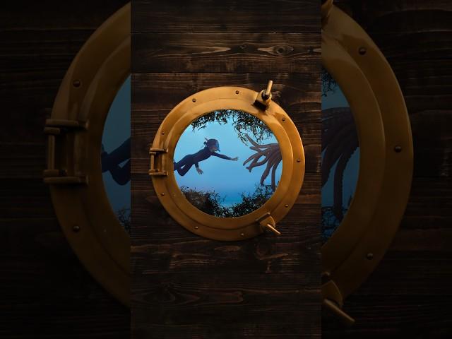 We made a photo inspired by “My Octopus Teacher” documentary @Netflix  #NetflixPartner #EarthDay