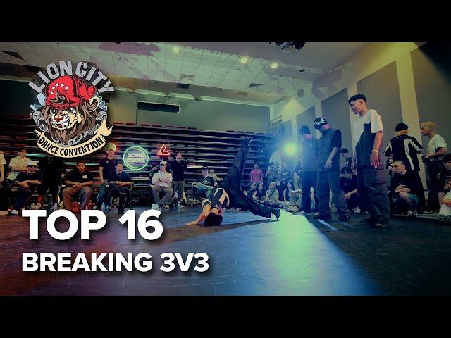 4th Chamber VS Lil Rascals | TOP 16 | Breaking 3V3 | Lion City Dance Convention 2024