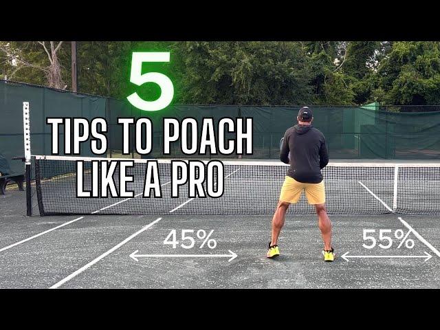 DOMINATE the net: Five poaching tips to win more doubles matches