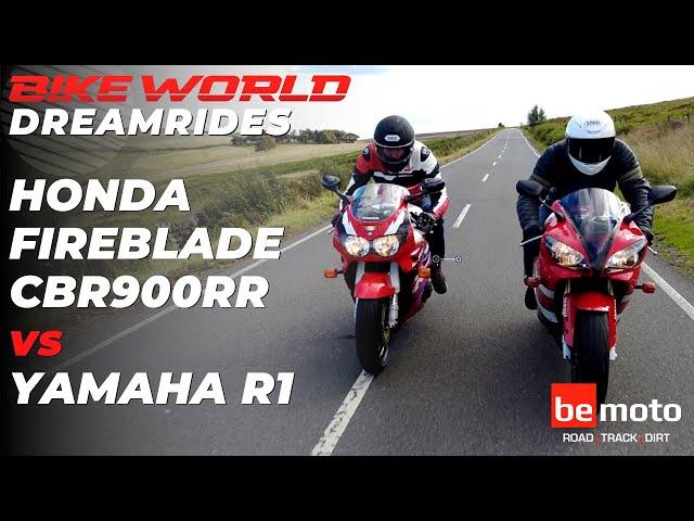 Bike World Dream Rides | Honda Fireblade CBR900RR vs Yamaha R1