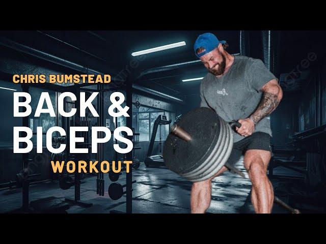 CBUM: BACK & BICEPS WORKOUT FOR MASS -- Wild Fire Fitness