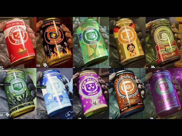 COD : Black Ops Cold War Zombies - All Perk-a-Cola Drinks and Machines