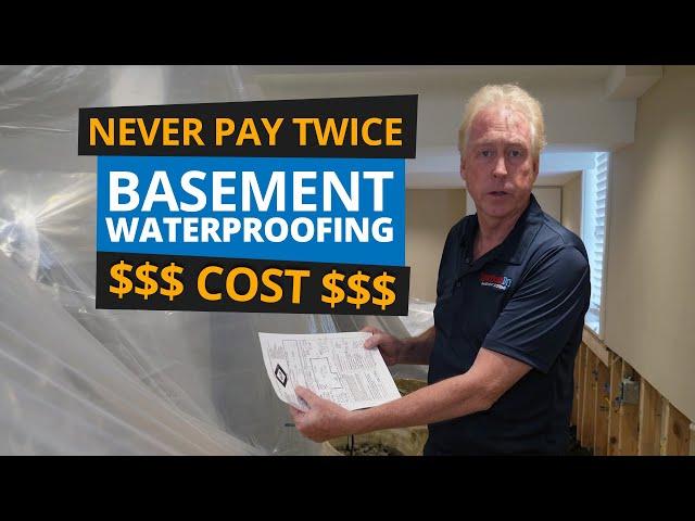 Basement Waterproofing Costs | Never Pay Twice